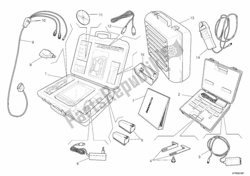 Tutte le parti per il Controllare I Dds Dello Strumento del Ducati Sportclassic Sport 1000 USA 2008